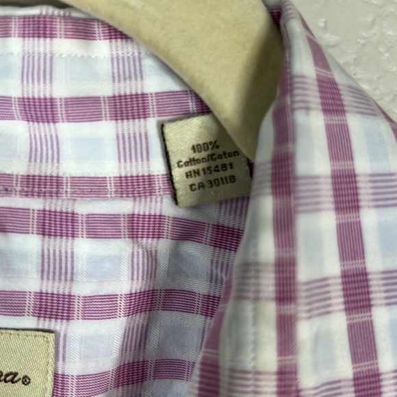 Tommy Bahama Cotton Button Down Casual Dress Top Size 16 34/35 - Picture 5 of 5